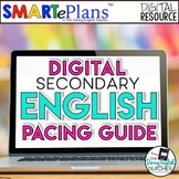Secondary English Curriculum Pacing Guide for Digital Instruction