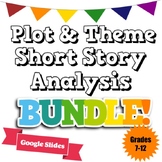 Secondary English Plot Theme Short Story Analysis Bundle! 
