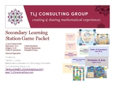 Secondary Learning Station Games