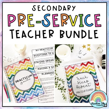 Preview of Secondary Pre-service Teacher Bundle {Prac bundle}