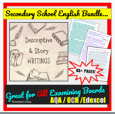 Secondary School English BUNDLE based on Story and Descrip