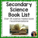 Secondary Science Reading Book List