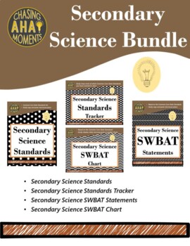 Preview of Secondary Science Bundle