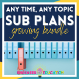 Secondary Sub Binder and Lesson Plans: Use for any topic a