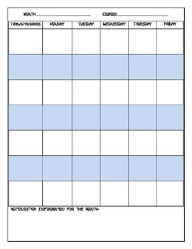 Secondary Teaching Calendar by Essential Edification | TpT