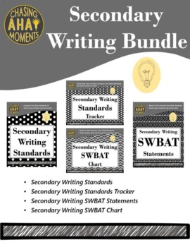 Preview of Secondary Writing Bundle
