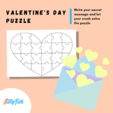 Secret Admirer Puzzle - Valentine's Day Craft
