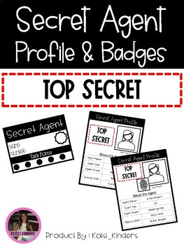 Preview of Secret Agent: Agent Profile & Badges