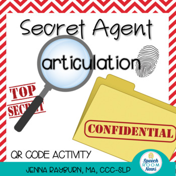 Preview of Secret Agent Articulation: QR Code Activity
