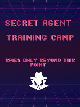 Preview of Secret Agent Camp Poster