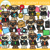 Secret Agent Spy Dogs Clip Art