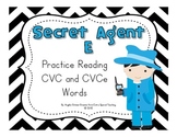 Secret Agent E Game - A Short Vowel and CVCe Game