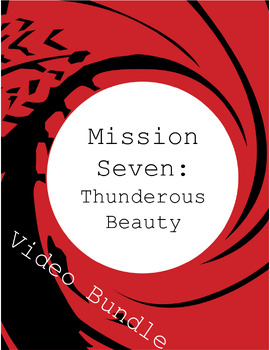Preview of Secret Agent Mission 7 Bundle: Thunderous Beauty