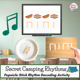Secret Camping Rhythms - End of Year Music Activity/Game f
