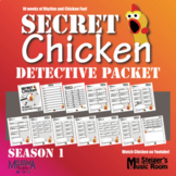 Secret Chicken: Season 1 Detective Packet: NOW WITH KEY