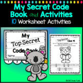 Summer Review or Fast Finishers Activities Secret Code Boo