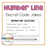 Secret Code Math Activity- Number Line Jokes!