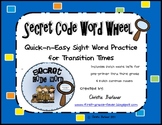 Secret Code Word Wheel-Quick & Easy Sight Word Practice Kit