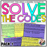 Secret Codes | Crack the Code | Break the Code