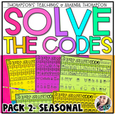 Secret Codes | Crack the Code | Break the Code | Holidays 
