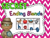 Secret Ending Blends Activities Cards for Centers (Final C