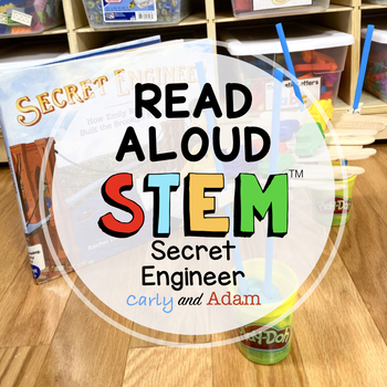 Preview of Emily Roebling Secret Engineer Women's History Month READ ALOUD STEM™ Challenge