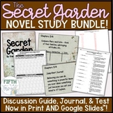 Secret Garden Novel Study BUNDLE for Distance Learning