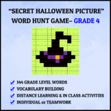 Secret Halloween Picture Word Hunt - 4th Grade Academic Wo