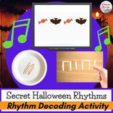 Secret Halloween Rhythms - October Music Activity/Game for