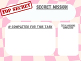 Secret Mission!