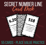 Secret Number Line | Human Number Line Game up to Thousands Place