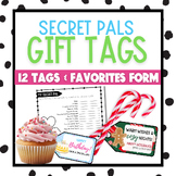 Secret Pals Gift Tags and Favorites Form