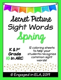 Secret Pictures: 1G Sight Words (SPRING Set)