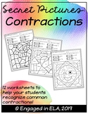 Secret Pictures: Contractions Coloring