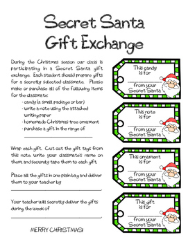 Secret Cupid Gift Exchange