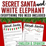 Secret Santa Questionaire and White Elephant forms