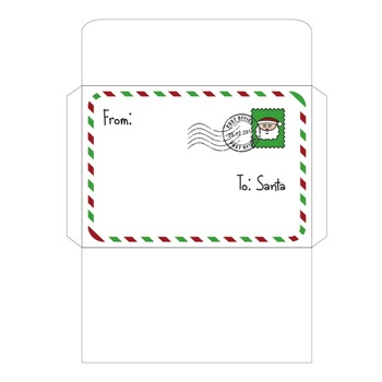 Secret Santa Letter Templates by ESL4FUN | TPT