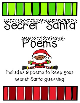 Preview of Secret Santa Poems