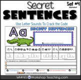 Secret Sentences 4 : Sentence Writing Practice Worksheets 