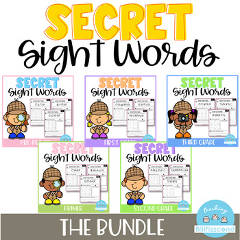Preview of Secret Sight Word (The Bundle)