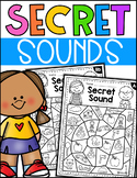 Secret Sounds - Beginning Sound and Alphabet Worksheets