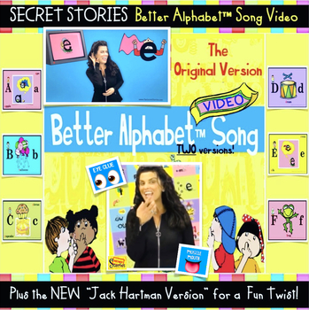 Preview of Better Alphabet® Song for FAST Letter Sound Mastery | Secret Stories®