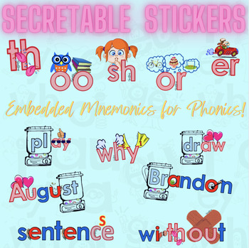 Phonics First Key Word Stickers