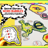 Secret Stories® Word Bubbles & Wall Signs w/Embedded Phoni