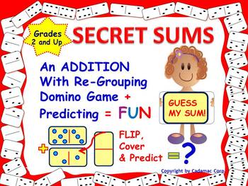 Preview of Add, Predict and Problem Solve With Dominoes