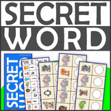 Secret Word Activity Beginning Sound Match Cards