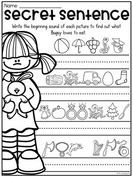 Secret Words Worksheets - CVC, Short Vowels and Long Vowels by My