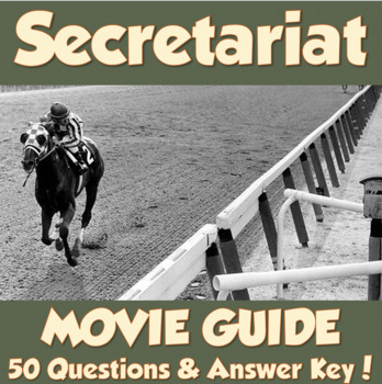 Preview of Secretariat Movie Guide (2010)  *50 Questions & Answer Key!*