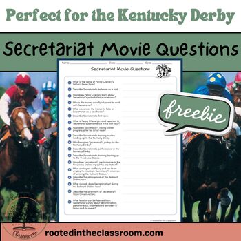 Preview of Secretariat Movie Questions