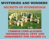Secrets of Stonehenge: Reading Comprehension Passage and A